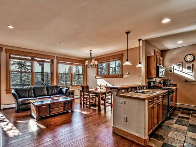 The fractional ownership opportunity at 105 River Course Rd. in Keystone is very luxurious.